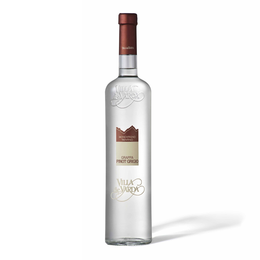 grappa di pinot grigio villa de varda