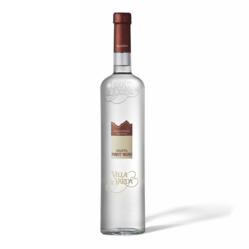 grappa di pinot nero villa de varda