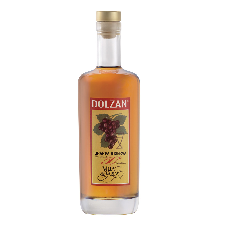 grappa riserva 50 dolzan villa de varda