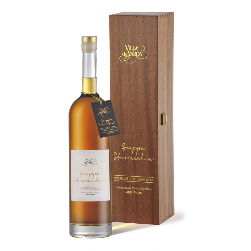 grappa stravecchia produzione limitata villa de varda