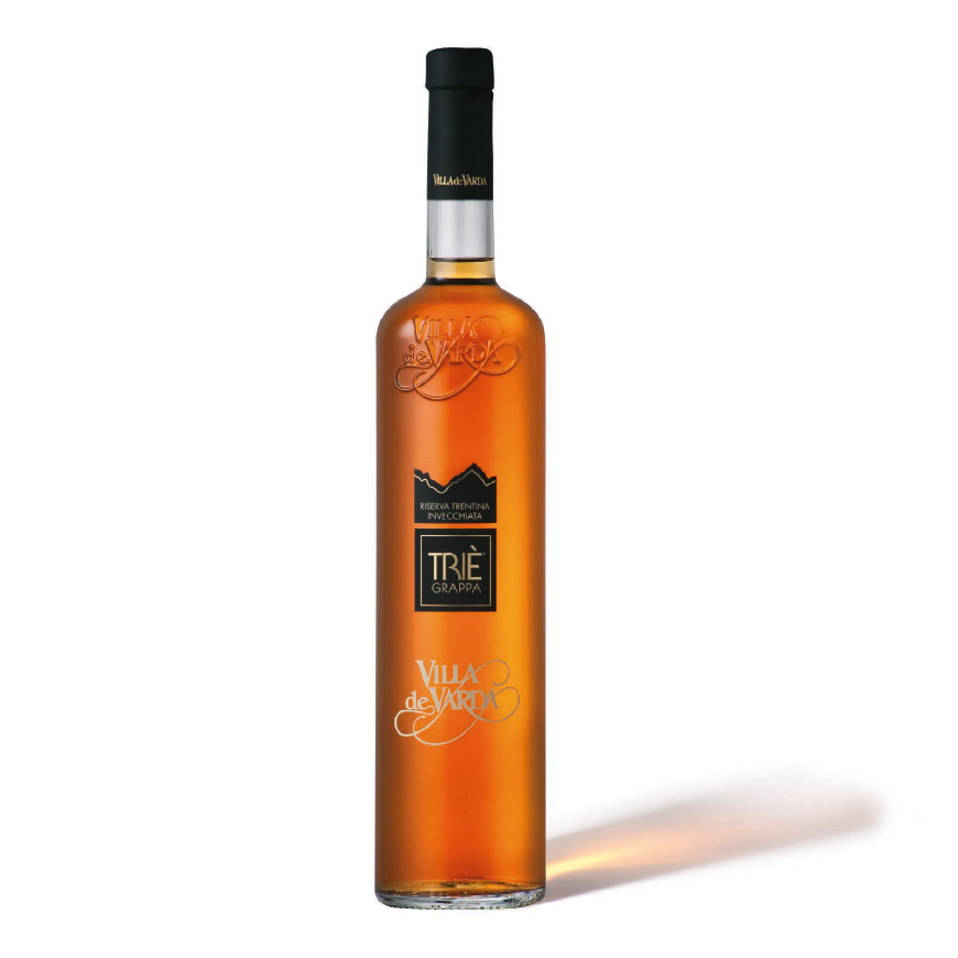 Trie Grappa riserva blended barricata