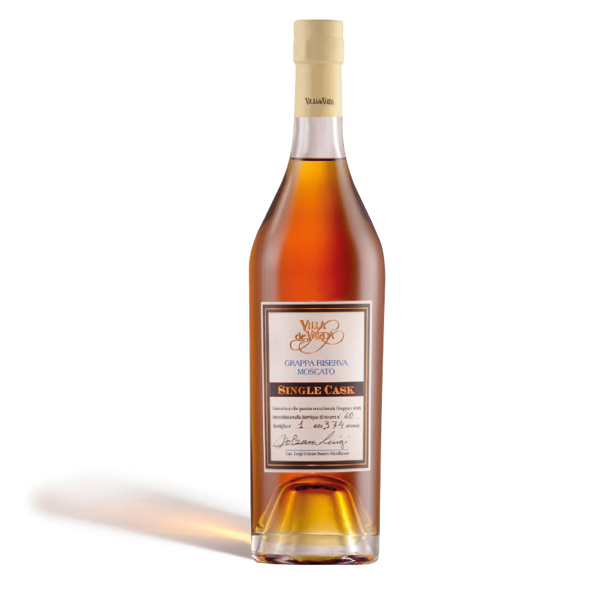 Grappa Single Cask di Moscato